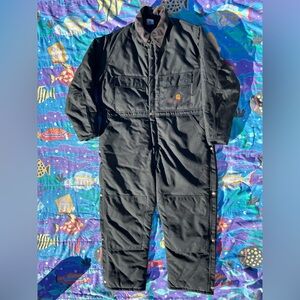 90s Black Carhartt Yukon Extreme Coveralls size 50 short